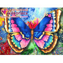 Рисунок бабочки Алмазная вышивка мозаика