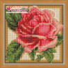 В рамке Румяная роза Алмазная вышивка мозаика АЖ-1450